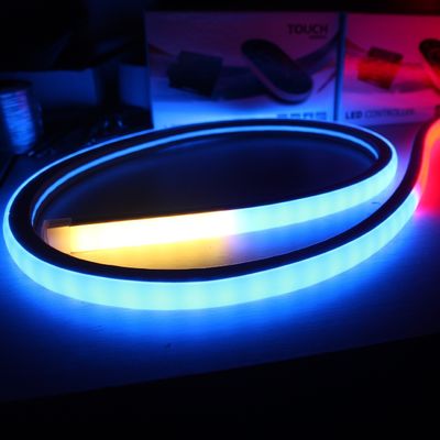 17x17mm square digital SMD5050 RGB Flex LED Neon With Perfect Color Mixing Effect