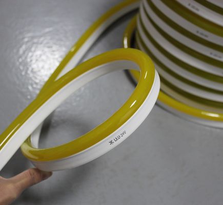 China factory direct best quality waterproof IP65 LED Neon Flex yellow color jacket pvc neon rope