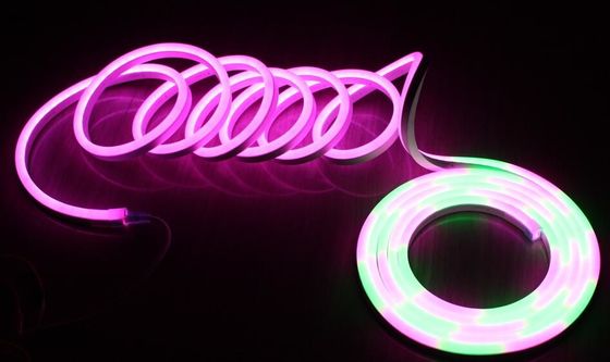 RGB Digital Pixel Chasing 11x19mm flat LED Neon led neon flex light in stock pixel tube