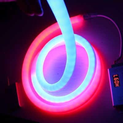 Programmable Digital 360 Degree Round 12V Flexy Led Neon tube strips flexible