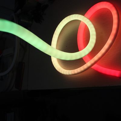 360 degree addressable rgb led neon flexible strip 18mm dmx control neonflex