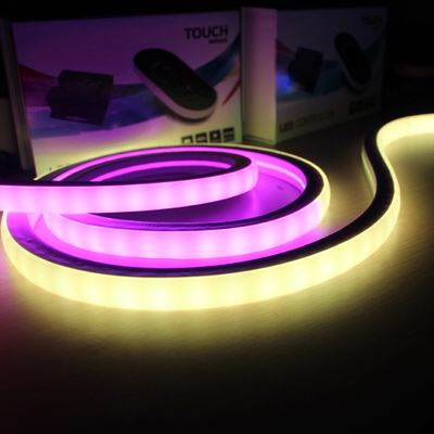 50m 24v silicone Flexible Super Bright SPI Mix Colors Ip68 rgbw Led Neon Flex digital chasing neon