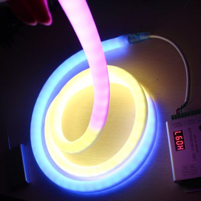 Rgb Pixel LED Neon digital 360 Degree Neon Flex tube P943 DMX strips 18mm dia