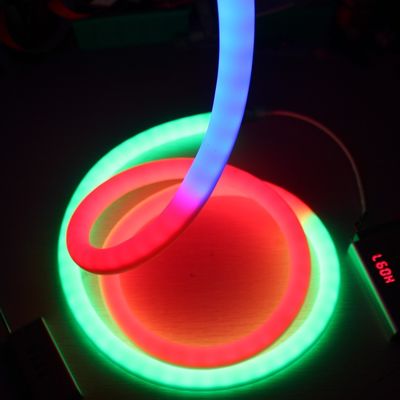 Rgb Pixel LED Neon digital 360 Degree Neon Flex tube P943 DMX strips 18mm dia