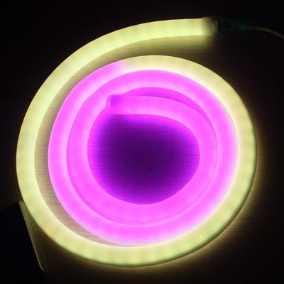 Full Color Changing Programmable DMX Led Flex Neon 360 led light neon replacement  pixel tube