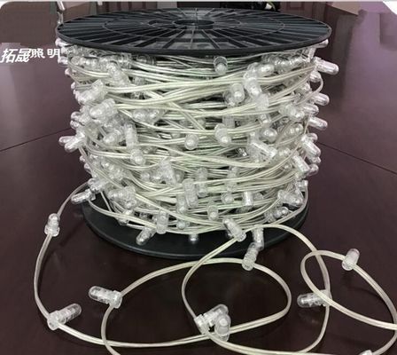 100m spool crystal warm white clip string 666 led Christmas decorative lights strings