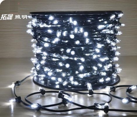 waterproof christmas decoration outdoor led light string 100m led rope lights 666 bulbs