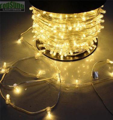 waterproof christmas decoration outdoor led light string 100m led rope lights 666 bulbs