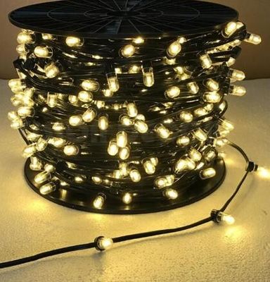 Wholesale Christmas holiday Waterproof IP65 black string 100m 666 led ultra thin wire string light