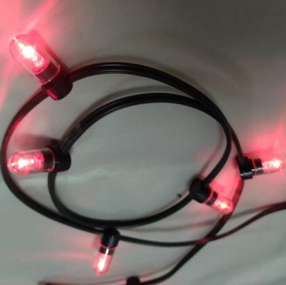 12v low power led clip light 100m/roll christmas lights led string Lights red rice strings 666 bulbs