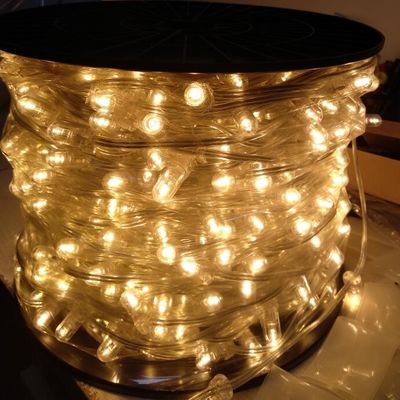 2020 IP 65 warm white PVC crystal Wire DC 12V clip light 333leds fairy light string 100m/roll led bud lights