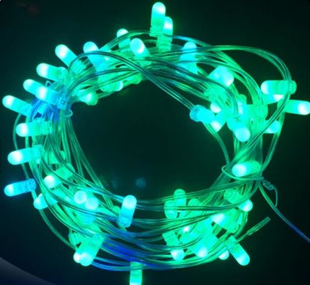Outdoor Icicle Lights RGB Twinkle Wedding 666 led 100m Xmas Fairy String in holiday lighting