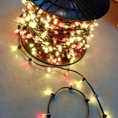 50M/roll custom Mini Clip String Light DC12V fairy lights 666 led outdoor cuttable christmas tree lights