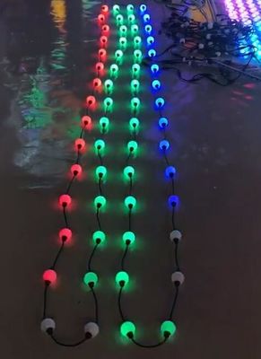 10 Foot Holiday Decoration Lights Led Christmas Light Ball 3D 50mm Dmx