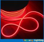 christmas decoration 8*16mm single color led flex neon rope light