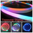 Pretty rgb color changing 24v digital bendable led neon flex lights strip