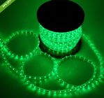 wal-mart approved factories 2 wire round green christmas neon lights