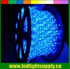 2 wire round blue led rope light smd for christmas decoration
