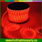 ultra thin 2 wire flexible arm red led light rope christmas lights