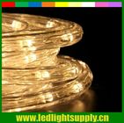 christmas rope lights 1/2'' 2 wire warm white led rope flex lights