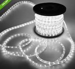 super bright led lights cool clear white  2 wire rope christmas lights
