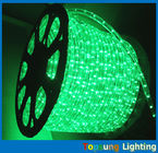 christmas decoration 1/2" 2 wire round led lighting rope