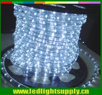 christmas lights 1/2'' 2 wire thin pure white led rope lights