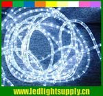super bright led lights cool clear white  2 wire rope christmas lights