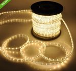 2 wire warm white christmas waterproof led rope light outdoor