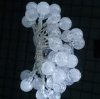 battery operated crystal balls decoration christmas string lights