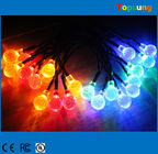 colorful decoration 10leds crystal balls battery string light