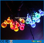 colorful decoration 10leds crystal balls battery string light