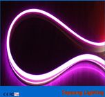 decorative bi-side led neon flex lights purple color 24v for building