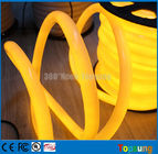 25M spool 12V yellow round 360 degree led neon flex for room