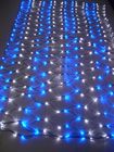 Flat emitting 220v fairy christmas led lights net CE ROHS approval