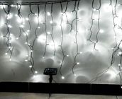 Flat emitting 110v fairy outdoor led christmas lights curtain CE ROHS approval