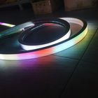 40mm programable rgbw neon flexibleible led 24v rgb luz led tipo neon tape 5050 smd color changing soft tube