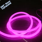 16mm 360 degree round pink festival lighting led neon flex lights 220V 120 SMD2835
