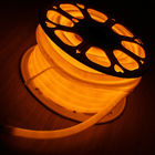 orange slim round PVC tube neon light 16mm 360 degree led neon flex DC24V