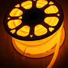 110V led neon rope 16mm diameter 360 degree round neon flex IP67 outdoor decoration lighting orange