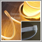 China supplier DC 24V warm white decoration led neon flex 16x16mm square  flat neon rope IP68