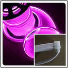 AC 220V high quality square pink led neon flexible light 230v 16x16mm for building decoration
