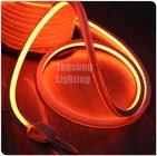 AC110v orange square flexible led neon strip rope light 16x16mm for shop decoration IP68