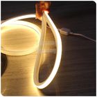 low voltage DC 12V warm white led neon flex rope light 16x16mm square flat tube light