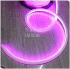 high quality square led neon flex 12v purple pink rope lights  for engineering project application