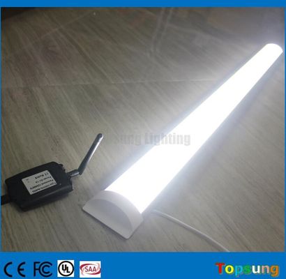 4ft 24*75*120mm Microwave Sensor SMD2835 high brightness linear batten tubes