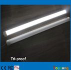 New arrival  led linear light   Aluminum alloy with PC cover waterproof ip65 4foot  40w tri-proof led light  cheap price