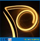 pretty 110V double side emitting yellow led neon flexible strip for outdoor