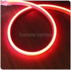 factory hot sales Topsung 12v pink led neon flex rope light strip flat surface 11x19mm side view tape