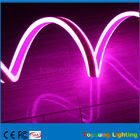 pink color 240V LED double-sided flexible neon strip light 8*17mm outdoor use